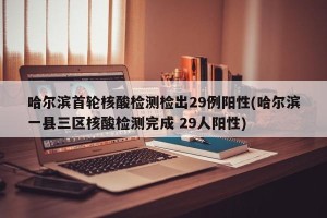 哈尔滨首轮核酸检测检出29例阳性(哈尔滨一县三区核酸检测完成 29人阳性)