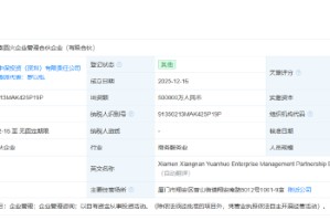 中国保险投资基金等在厦门成立企管合伙企业 出资额50亿